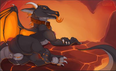 Feral Dragoness
art by vurrus
Keywords: dragoness;female;feral;solo;vagina;spooge;vurrus