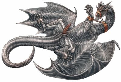 Kushala_Daora
art by feralcatalyst
Keywords: videogame;monster_hunter;kushala_daora;dragon;male;feral;solo;bondage;penis;feralcatalyst