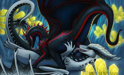 Cave Lewdness
art by ferilla
Keywords: dragoness;female;feral;lesbian;vagina;69;oral;vaginal_penetration;spooge;ferilla