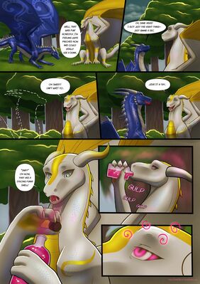 Dravsky and Silvana, page 2
art by ferilla
Keywords: comic;dragon;dragoness;male;female;feral;M/F;solo;non-adult;ferilla