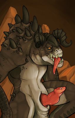 Deathclaw
art by finalroar
Keywords: videogame;fallout;reptile;lizard;deathclaw;male;feral;solo;penis;spooge;finalroar