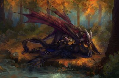 Autumn Shining
art by firael
Keywords: dragon;male;feral;M/M;penis;missionary;masturbation;footjob;spooge;firael