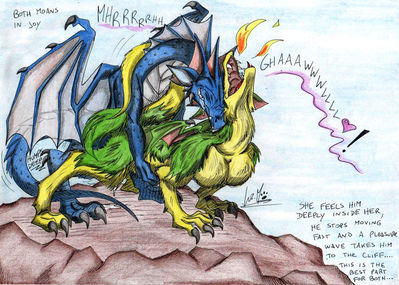 Moaning With Joy
art by firedarkdragon
Keywords: dragon;dragoness;male;female;feral;M/F;from_behind;firedarkdragon