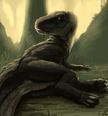 Female Tyrannosaur
art by flamespitter
Keywords: dinosaur;theropod;tyrannosaurus_rex;trex;female;feral;solo;cloaca;flamespitter