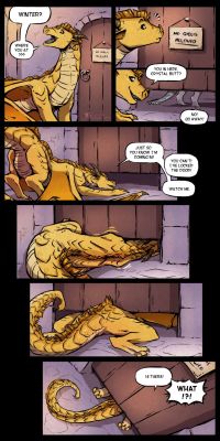 Feline (Wings_of_Fire)
art by flawseer
Keywords: comic;wings_of_fire;sandwing;icewing;qibli;winter;dragon;male;feral;solo;humor;non-adult;flawseer