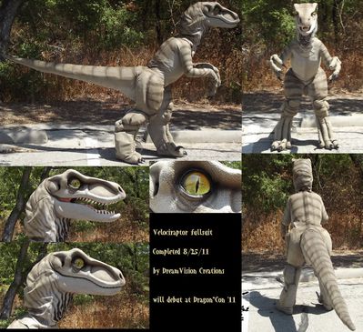 Raptor Suit
created by flurrycat
Keywords: dinosaur;theropod;raptor;anthro;cosplay;solo;non-adult;flurrycat