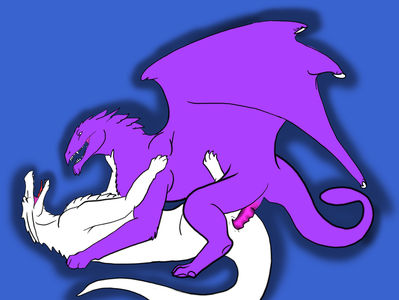 Dragons Having Sex
art by flyingfire
Keywords: dragon;dragoness;male;female;feral;M/F;penis;missionary;vaginal_penetration;flyingfire