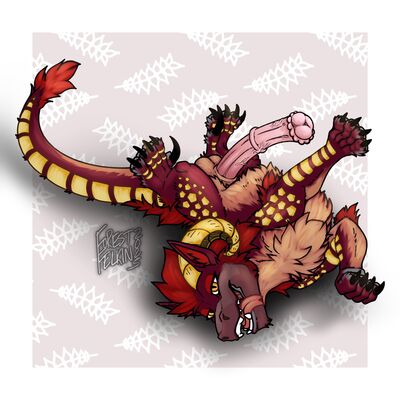 Felkin 2
art by forest_felkin
Keywords: dragon;felkin;male;feral;solo;penis;presenting;forest_felkin