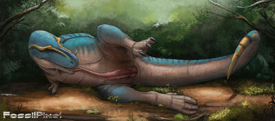 Self Service
art by fossilpixel
Keywords: dinosaur;theropod;gorgosaurus;male;feral;solo;penis;oral;autofellatio;spooge;fossilpixel