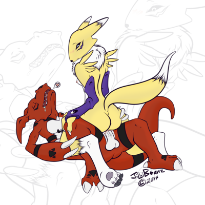 Fragile Heart
art by jillibeanz
Keywords: anime;digimon;dragon;furry;canine;fox;renamon;guilmon;male;female;anthro;breasts;M/F;penis;cowgirl;spooge;jillibeanz