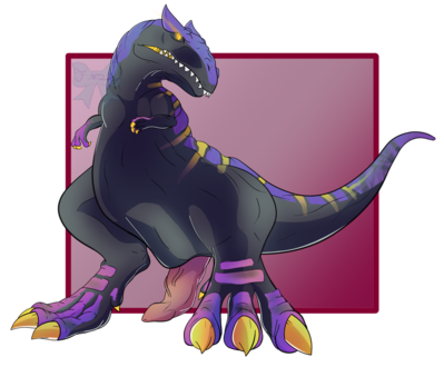 Carnotaurus
art by frostyribbons
Keywords: dinosaur;theropod;carnotaurus;male;anthro;solo;penis;frostyribbons