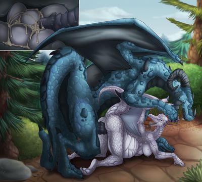 Dragon Breeding
art by fuf
Keywords: dragon;dragoness;male;female;feral;anthro;breasts;M/F;penis;from_behind;vaginal_penetration;internal;spooge;egg;fuf