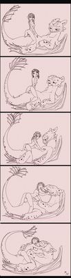 Training With Astrid 2
art by fuf
Keywords: beast;how_to_train_your_dragon;night_fury;toothless;dragon;comic;male;feral;human;astrid;woman;female;M/F;penis;cowgirl;vaginal_penetration;fuf