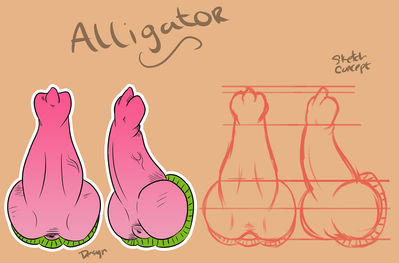 Alligator Penis Study
art by kaisa_taylor
Keywords: crocodilian;alligator;male;anthro;solo;penis;kaisa_taylor