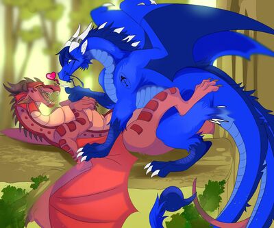 Jambu (Wings_of_Fire)
art by gdem
Keywords: wings_of_fire;rainwing;jambu;dragon;male;feral;M/M;missonary;suggestive;gdem
