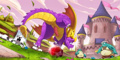 Spyro
art by gillpanda
Keywords: spyro_the_dragon;spyro;dragon;male;anthro;solo;penis;gillpanda