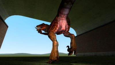 Raptor Undertail
unknown artist
Keywords: dinosaur;theropod;raptor;female;solo;anthro;cloaca;cgi;gmod