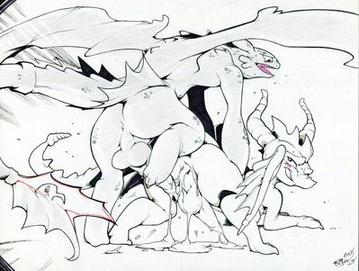 Dragons Couple
art by gnaw
Keywords: how_to_train_your_dragon;httyd;night_fury;videogame;spyro_the_dragon;spyro;toothless;male;anthro;M/M;penis;from_behind;anal;spooge;gnaw