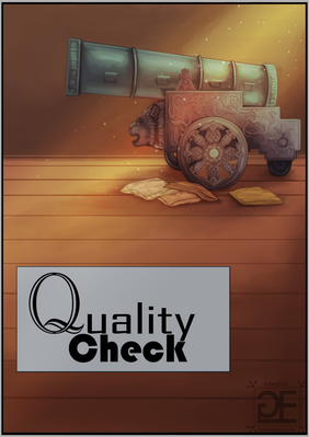 Quality Check 01
art by goldenemotions
Keywords: comic;cannon;non-adult;goldenemotions