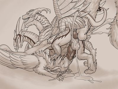 Draconic Threesome 1
art by gorath
Keywords: dragon;male;feral;M/M;threeway;penis;from_behind;anal;oral;ejaculation;orgasm;spooge;gorath