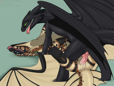 Fury Breeding
art by gorchitsa
Keywords: how_to_train_your_dragon;httyd;night_fury;toothless;dragon;dragoness;male;female;feral;M/F;penis;missionary;vaginal_penetration;spooge;gorchitsa