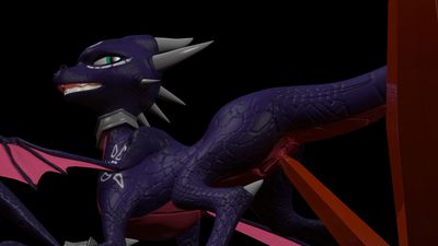 Cynder 3D Test
art by grimm
Keywords: videogame;spyro_the_dragon;cynder;dragoness;female;anthro;solo;masturbation;dildo;cgi;grimm