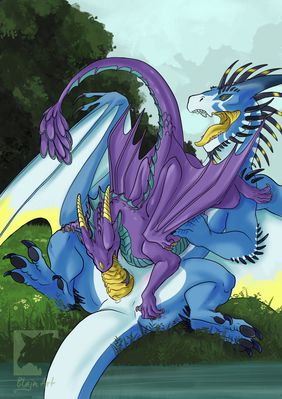 Licked Clean
art by gryph000
Keywords: dragon;male;feral;M/M;penis;oral;gryph000