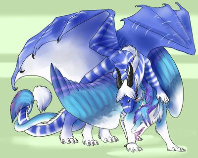 Raize and Kale Mating
art by gryph000
Keywords: dragon;dragoness;male;female;feral;M/F;from_behind;gryph000