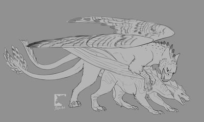 Sora's Prey
art by gryph000
Keywords: gryphon;dragoness;male;female;feral;M/F;penis;from_behind;suggestive;gryph000