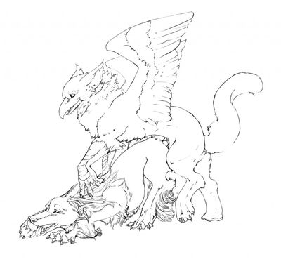 Gryphon Passion
art by quicksaberflash
Keywords: gryphon;furry;canine;dog;male;female;feral;M/F;penis;from_behind;quicksaberflash
