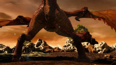 Guardian Dragon (Dark Souls)
screen capture
Keywords: videogame;dark_souls;guardian_dragon;dragon;wyvern;feral;solo;cgi