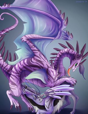 Ridgeback Lover
art by guinefurrie
Keywords: flight_rising;ridgeback_dragon;dragon;dragoness;male;female;feral;M/F;69;oral;guinefurrie