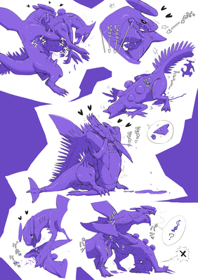 Garchomp Mounting Sceptile
art by gyu_hydrogen
Keywords: anime;pokemon;dragon;lizard;garchomp;sceptile;male;female;anthro;M/F;penis;from_behind;gyu_hydrogen