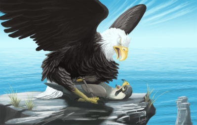 Aetus Domming Nyx
art by haliaeetus
Keywords: avian;bird;eagle;osprey;feral;male;M/M;missionary;haliaeetus