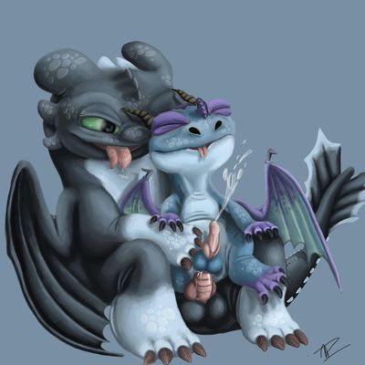 Night_Fury and Terrible_Terror
art by hamham5
Keywords: how_to_train_your_dragon;httyd;night_fury;terrible_terror;dragon;male;anthro;M/M;penis;reverse_cowgirl;anal;masturbation;orgasm;ejaculation;spooge;hamham5