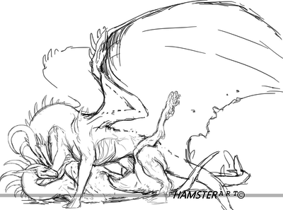 Two Lovers
art by hamsterart5
Keywords: dragon;dragoness;male;female;feral;M/F;missionary;suggestive;hamsterart5