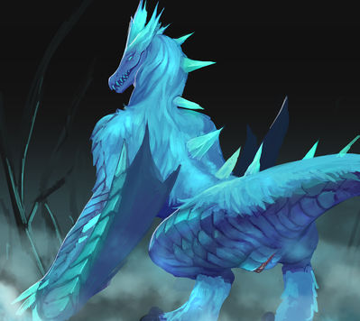 Winter Wyvern
art by hawkilla
Keywords: videogame;defense_of_the_ancients;dota;dragoness;wyvern;winter_wyvern;auroth;female;feral;solo;vagina;hawkilla