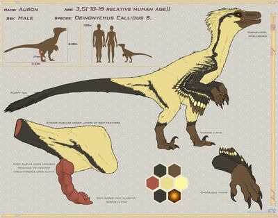 Deinonychus Male
art by herpydragon
Keywords: dinosaur;theropod;raptor;deinonychus;male;feral;solo;penis;closeup;reference;herpydragon
