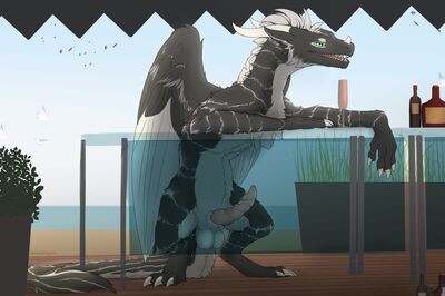 Beach Day
art by herpydragon
Keywords: dragon;male;feral;solo;penis;beach;herpydragon