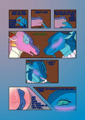 Glory and Tsunami 10 (Wings_of_Fire)
art by hirothedragon
Keywords: comic;wings_of_fire;rainwing;seawing;glory;tsunami;dragoness;female;anthro;breasts;lesbian;vagina;closeup;spooge;hirothedragon