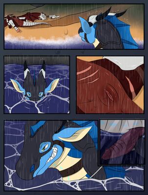 Intertribal Tensions, page 11 (Wings_of_Fire)
art by hirothedragon
Keywords: comic;wings_of_fire;skywing;seawing;dragon;dragoness;male;female;feral;solo;M/F;penis;vagina;closeup;suggestive;hirothedragon