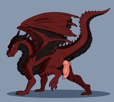 Atreius Skywing (Wings_of_Fire)
art by hirothedragon
Keywords: wings_of_fire;skywing;nightwing;hybrid;dragon;male;solo;penis;hirothedragon