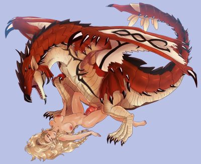 Rathalos Hunt
art by holoeclvpse
Keywords: beast;videogame;monster_hunter;rathalos;dragon;wyvern;human;woman;male;female;feral;M/F;penis;missionary;vaginal_penetration;holoeclvpse