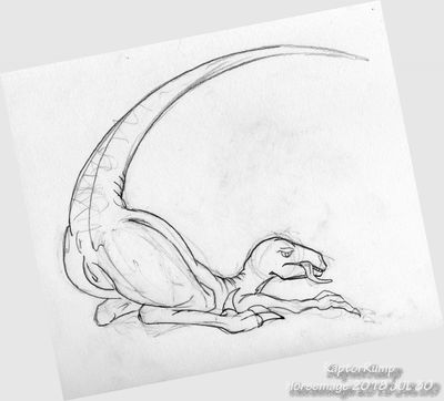 Raptor Rump
art by horsemage
Keywords: dinosaur;theropod;raptor;female;feral;solo;vagina;presenting;horsemage
