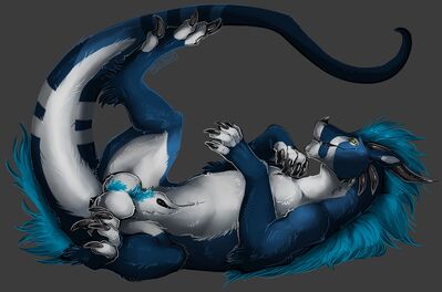 Felkin Frolics
art by i-psilone
Keywords: dragon;felkin;male;feral;solo;sheath;i-psilone