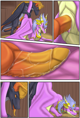 Drakorax and Tatanos Mating
art by icy-marth
Keywords: comic;dragon;dragoness;male;female;feral;M/F;penis;from_behind;vaginal_penetration;internal;closeup;spooge;icy-marth