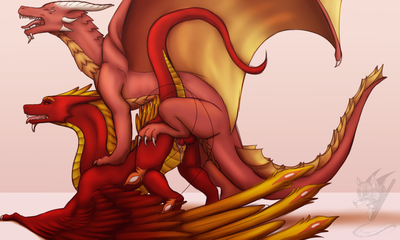 Fiery Mating
art by icy-marth
Keywords: dragon;dragoness;male;female;feral;M/F;penis;from_behind;vaginal_penetration;spooge;icy-marth