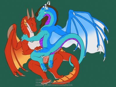 ldrago and Ryken
art by icy-marth
Keywords: dragon;dragoness;male;female;feral;M/F;penis;cowgirl;vaginal_penetration;spooge;icy-marth