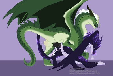 Dragons Having Sex
art by icy-marth
Keywords: dragon;dragoness;male;female;feral;M/F;penis;from_behind;vaginal_penetration;spooge;icy-marth