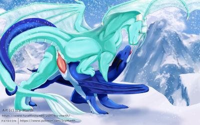Winter Breeding
art by icy-marth
Keywords: dragon;dragoness;male;female;feral;M/F;penis;from_behind;vaginal_penetration;icy-marth